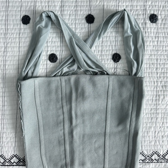 NWT Zara Elegant Blue Women's Top - Picture 2 of 6